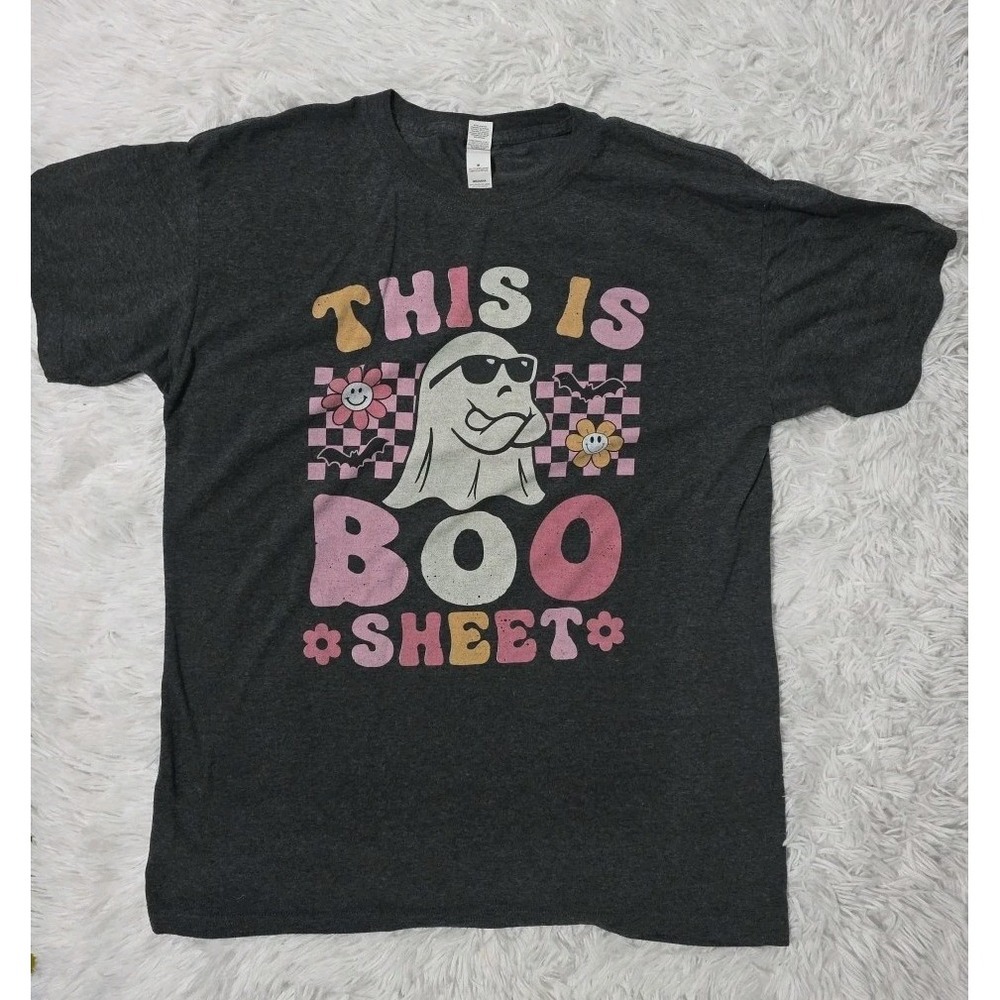 This Is Some Boo Sheet Ghost Unisex T-Shirt, Halloween Funny Ghost Shirt Graphic